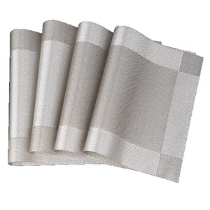Nordic Style <b>Placemat</b> <b>Square</b> Waterproof Heat Resistant PVC Table Mat For Dining Western Plate Bowl Teacup Pad - Product Image 5