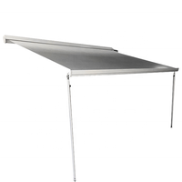 2x2.5m Top Pull Out Tent Pare-soleil Auvent latéral de voiture Abri de toit Camping-car Remorque