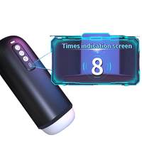 Automatischer Saugmasturbator für Männer, Penis-Vibrationsmaschine, Vagina-Taschenmuschi, Masturbationsbecher, Sexspielzeug für Männer