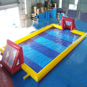 Terrain <span class=keywords><strong>de</strong></span> football gonflable en PVC, toboggan aquatique, terrain <span class=keywords><strong>de</strong></span> football, souffleur, bâche, modèle IFUN, marque IF-SFT011, comprend un patch <span class=keywords><strong>de</strong></span> réparation - Product Image 1