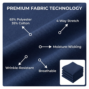 Vêtements <span class=keywords><strong>de</strong></span> <span class=keywords><strong>travail</strong></span> médicaux unisexes en tissu popeline bordeaux, tailles XS à 5XL, pour infirmières, vente en gros - Product Image 2