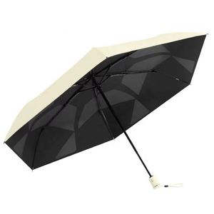 Nuevo Paraguas Plegable Automático de Tres Pliegues, Moderno y Creativo, de Pongee, Ultraligero, Portátil, con Protección Solar UV y Resistente al Viento, para Adultos - Product Image 4
