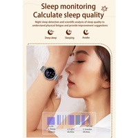Nuevo Reloj Inteligente de Moda para Mujer AK73, Monitor de Ritmo Cardíaco, Sueño y Presión Arterial, Llamadas por Bluetooth, Múltiples Modos Deportivos