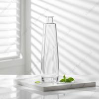 Bouteille de boisson réutilisable en verre super flint personnalisée |   Emballage en boîte avec bouchon à vis/bouchon en liège pour sérigraphie 500ml/750ml pour sodas et eaux minérales