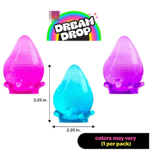 Juguetes Sensoriales Dream Drop al por Mayor |   Relleno Groovy Goo |   Surtido de 3 colores |   Dumplings de Goma Suave para Aliviar el Estrés | - Product Image 1