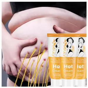 MELAO-crema caliente portátil para tratamiento de celulitis para mujeres, de vientre quemador de grasa para quemar grasa, crema adelgazante para celulitis, 60g