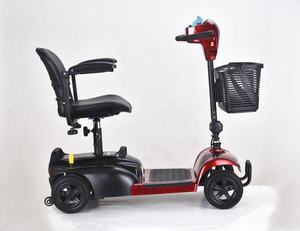 Scooter électrique 24V à 4 roues, carrosserie ouverte, certifié CEE, pour adultes, longue autonomie 30 km, batterie au plomb-acide, moteur 250W, 8 km/h, 120 kg - Product Image 4