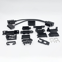 Adaptateur d'interface OBD de voiture droit universel OEM OBD2 mâle OBDII Set Cable Splitter Compatible avec tous les véhicules