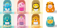 Sacs à dos en peluche pour animaux avec bandoulière réglable, imperméables, grande capacité, pour les enfants de 14 ans et plus, préscolaire