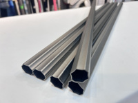 Tongkat Lacrosse Amman Best Scandium Titanium Pro Shaft untuk Pria, Pegangan Logam Paduan untuk Serangan/Pertahanan