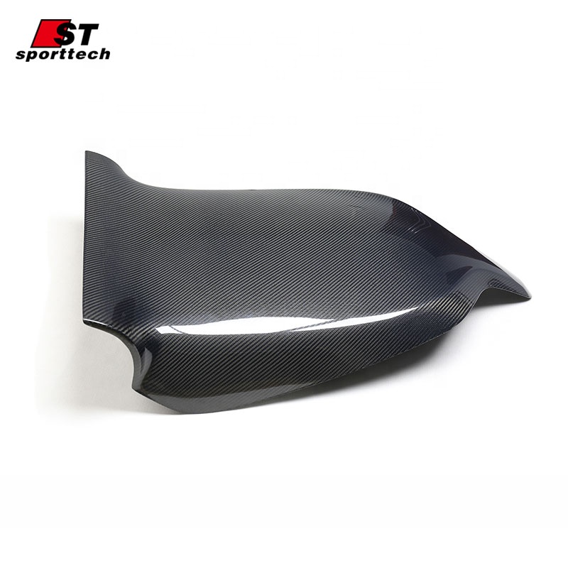 Задняя крышка из настоящего углеродного волокна для переднего сиденья tesla model X /S