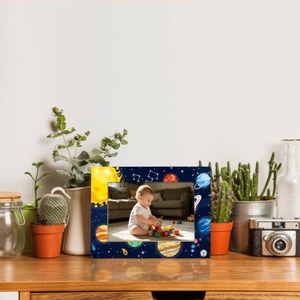 Cadre photo personnalisé en PVC 3D en forme de téléviseur rétro, OEM 4x6, décoration vintage pour la maison, cadeau, image en caoutchouc souple personnalisée - Product Image 4
