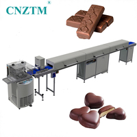Machine automatique d'enrobage au chocolat pour gâteaux, rouleaux de gâteaux, mini-gâteaux, beignets, gaufrettes, ligne de recouvrement au chocolat