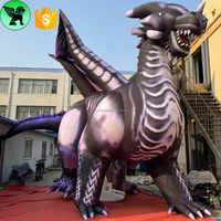 19.28ft Événement Éclairage Gonflable Animal Réplique Personnalisé Fête Publicité Gonflable Dessin Animé Mascotte Pour L'extérieur A10537