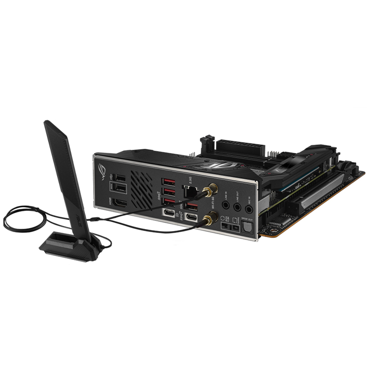 2023 ASUS ROG STRIX B650E-I GAMING WIFI Motherboard - 24GB DDR5 2023 ASUS ROG STRIX B650E-I GAMING WIFI Motherboard - 24GB DDR5