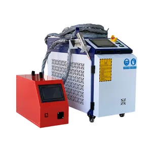 China high quality Metal Laser Cleaning Machine/Laser Cutting Machine/Laser Welding Machine/3 Functions All in One