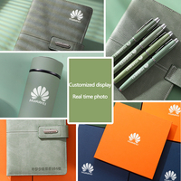 Ensemble cadeau de luxe pour entreprises : carnet A5, thermos, clé USB, boîte cadeau, cadeaux d'affaires pour activités d'entreprise, cadeaux de remise de diplôme, nouvelles idées