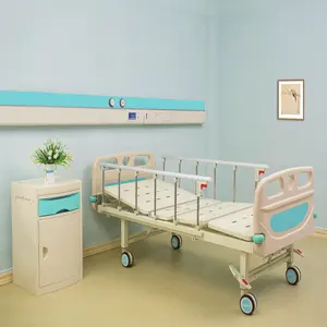Manuel de montage lit médical avec 2 fonctions, mains-libres, manuel, pour lit d'hôpital, bon marché