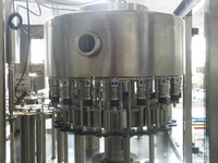 Usine d'emballage d'eau minérale pure entièrement automatisée clé en main, machine de remplissage de bouteilles PET d'eau pure 3 en 1