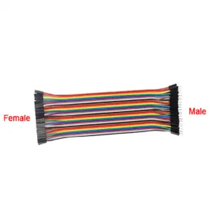 Dupont — câble de connexion femelle et mâle, 30cm, 20cm ou 10cm, 20 broches, 30cm