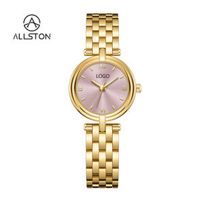 นาฬิกาผู้หญิง ALLSTON คุณภาพสูง ดีไซน์ใหม่ ร้านค้าเฉพาะทาง แฟชั่นทันสมัย นาฬิกาควอตซ์ ประดับมุก หน้าปัดลายเปลือกหอย - Product Image 1