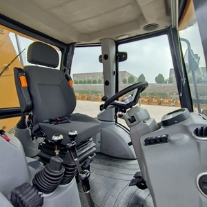 Gratis pengiriman traktor Loader Backhoe Loader digunakan pemuat kecil Backhoe untuk situs konstruksi - Product Image 2