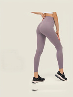Leggings pour femmes taille haute, effet push-up, contrôle du ventre, sensation seconde peau, ajustés, longueur cheville, pour yoga et entraînement