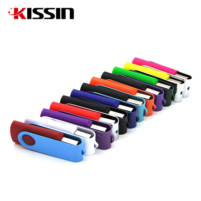 Kissin Factory Outlet Memory USB Stick 1GB 2GB 4GB 8GB 16GB 32GB 64GB 128GB Thumb Drive Portable Pendrive USB Flash Drive