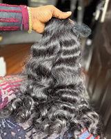 Lots de Cheveux Humains Vietnamiens Bruts Non Traités, Bouclés Birmans, Cuticules Alignées, Cheveux Cambodgiens Ondulés, Bouclés Naturels, Ondulés Indiens