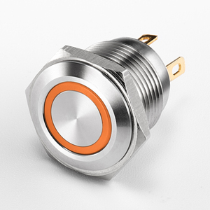 16mm Edelstahl Aluminium IP65 1NO/1NC Drucktastenschalter für Verkaufsautomaten Spielautomaten Sicherheitstürschloss-Anwendungen - Product Image 1