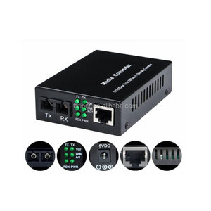 10/100M/1000M 단일 모드 단일 섬유 Netlink 기가비트 광섬유 미디어 컨버터 - Product Image 4