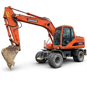รถขุด Doosan DH150W-7 มือสอง ขนาด 15 ตัน บุ้งกี๋ 0.75 ลบ.ม. กำลัง 96 กิโลวัตต์ รุ่นปี 2022 ผ่านการทดสอบและรับรองแล้วสำหรับงานเหมือง - Product Image 1