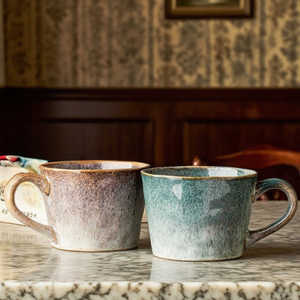 Chinese Manufacturer Gradient Color Eco-friendly Stoneware Ceramic Mug High Quality Food Safe Reusable Dishwasher Microwave Safe - Product Image 2