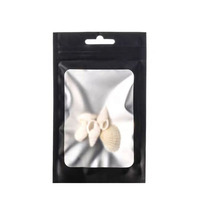 Sacs de rangement en plastique transparents avec fermeture éclair, surface mate de sécurité, logo personnalisé, pour lotions et perruques