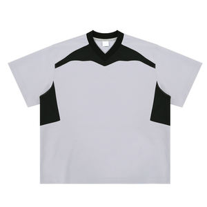 Nouveau modèle de haute qualité, jersey ample à épaules tombantes, OEM, lettres surdimensionnées, longueur standard, col ras du cou, tricot lourd en coton - Product Image 5