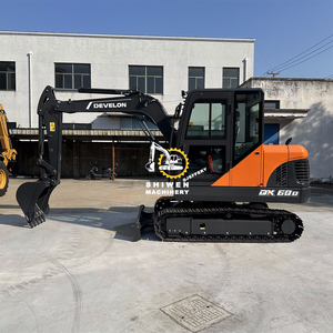 High Quality Doosan DX60D <b>Mini</b> Excavator With DW02 Original Engine Korea Develon DX60 DX75 DX80 Home Farm Construction Machinery - Product Image 3