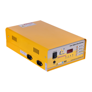 Máquina Zatka Digital Solar de alta eficiencia para cercas eléctricas Energizador de cercas inteligente con corte automático y modo nocturno - Product Image 1