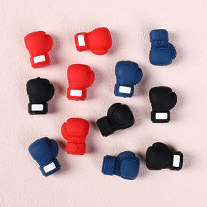 Al por mayor Guantes de Boxeo 3D, Cuentas Sueltas de PVC y Silicona 3D con Diseños de Anime, Deportes y Dibujos Animados <span class=keywords><strong>para</strong></span> Bolígrafos y Fabricación de Joyas - Product Image 5