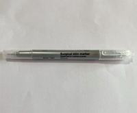 Marqueur cutané chirurgical stérile à double pointe et règle chirurgicale en papier pour la vente en gros – Stylo marqueur cutané médical chirurgical