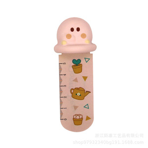 Pu <b>Foam</b> Butt Bookmark Slow Rebound Toy Cartoon <b>Craft</b> Gift Plastic Digital Printing Reusable - Product Image 1