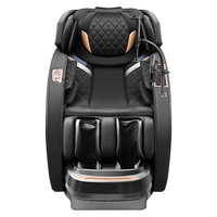 Fauteuil de massage C89 2026 4D avec airbags intégraux, inclinaison zéro gravité, chaleur, Bluetooth et détection corporelle intelligente