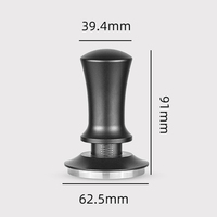 Kit d'inviolabilité Barista Espresso professionnel Accessoires de café d'inviolabilité à ressort Tampers à café 58mm
