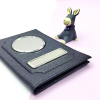 Dompet SIM Kulit PU Custom Yin Hui dengan Kancing, Tahan Air, Kapasitas Multi-Kartu, Dapat Menampung SIM Internasional