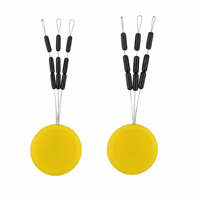 Hirisi Plombs de pêche à la carpe en tungstène, poids pour lignes de montage 50mg 80mg, perles noires pour montage, petite taille, matériel terminal, vente en gros AG201
