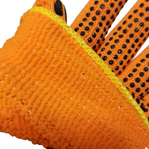 Venta al por mayor buen agarre de alta calidad al por mayor de trabajo de PVC punteado guantes de construcción de seguridad - Product Image 2