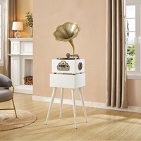 Tourne-disque vinyle mini pour disques LP, style rétro, fonctionnalité classique, fabriqué en Chine