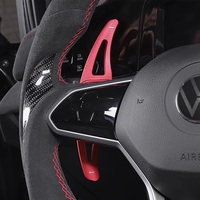 Pour VW Golf 8 MK8 R GTI R Line accessoires 2020 2021 2022 aluminium volant de voiture Extension de palette 2 pièces