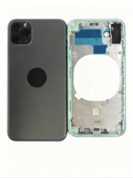 Boîtier de téléphone portable convertible pour 11 Pro Max, design en alliage d'aluminium, coque arrière, 100% compatible, 100% testé