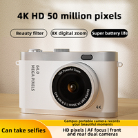 Kamera Video Retro Murah Grosir Layar IPS 2.4 inci Lensa Zoom 16x Kamera 4K HD 50 Juta Piksel Kamera Digital Y03