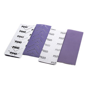 カスタマイズ可能な紫セラミックサンドペーパーディスクグリット60-2000研磨金属カーヨット用 - Product Image 4